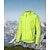 cheap Men&#039;s Jackets &amp; Gilets-bicycle jacket men bicycle vest, waterproof windproof breathable uv protection reflective jacket, quick drying windbreaker for cycling jogging hiking, green,m