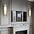 abordables Apliques de pared para interior-Lightinthebox-luces LED de pared de cristal, luces LED de estilo nórdico moderno para sala de estar, comedor, luz de pared acrílica de 220-240v
