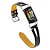 tanie Paski do zegarków Fitbit-Pasek do zegarka na Fitbit Charge 5 Prawdziwa skóra Zastąpienie Pasek Zapięcie metalowe Regulowany Kobieta Mężczyzna Kwiatowy nadruk Mankiet