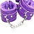 cheap Body Jewelry-na black plush lining wrist leather handcuffs leg cuffs exercise bands for home yoga gyms with chain