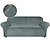 abordables Funda de sofá-stretch sofa cover slipcover elástico de terciopelo seccional sofá sillón loveseat 4 o 3 plazas en forma de l liso color sólido suave duradero