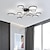 رخيصةأون أضواء السقف القابلة للتعتيم-142 سم لمبات سقف ليد معدنية حديثة مطلية بلمسات نهائية حديثة 220-240 فولت