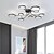 cheap Dimmable Ceiling Lights-142 cm Dimmable Ceiling Lights LED Metal Modern Style Painted Finishes Modern 220-240V