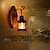 billige Væglamper-væglampe retro vintage rustik nordisk glas væg scone 40w til soveværelse sengekant industrielle væglamper soveværelse gang trappe lamper