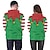 economico Costumi di Natale-Elfo Maglione di Natale Felpa con cappuccio Costume da elfo Pullover Per uomo Per donna Da coppia Speciale Abiti coordinati per la famiglia Natale Natale Carnevale Mascherata Per adulto Feste Natale