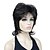 cheap Synthetic Trendy Wigs-16&quot; Long Soft Shaggy Layered Wig Classic Cap Full Natural Synthetic Wigs (Dark Brown)