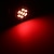 Недорогие Светодиодные цилиндрические лампы-10 шт. 4 шт. 2 шт. 0,8 Вт светодиодная лампа 100 лм t10 8 светодиодных бусин smd 2835 для освещения купола номерного знака 12 В