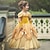 abordables Disfraces de películas y televisión-Vintage Vestidos Ropa de Fiesta Princesa Beldad Chica Niños Vestido