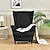 Недорогие Чехол на кресло с подголовником-однотонные эластичные чехлы для стульев с крыльями, чехлы для стульев с крыльями, ткань из спандекса, чехлы для стульев с эластичным дном для гостиной, спальни, декор