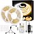 cheap LED Strip Lights-Cob Dual LED Strip Light 2.5M 5M 10M Light Source 2700-6500K LED Strip Lamp RF16 Key CCT Timing Dimming Controller with 24V Adapter Kit is Suitable for DIY Lighting of Cabinet Bedroom Kitchen TV Mirror