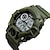 cheap Digital Watches-SKMEI Sport Watch Digital Watch for Men&#039;s Men Digital Digital Outdoor Waterproof Chronograph Alarm Clock Plastic PU Leather / Noctilucent / Large Dial