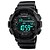 cheap Digital Watches-SKMEI Digital Watch for Men&#039;s Men Analog - Digital Digital Outdoor Waterproof Calendar / date / day Chronograph Rubber Rubber / Japanese / Japanese
