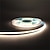 billige LED Lyskæder-5m 16.4ft cob led strip dc12v fleksibel 8mm cri90 led tape lys boligindretning naturlig varm hvid atmosfære baggrundsbelysning