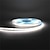 olcso LED sávos fények-5 m 16,4 láb cob led szalag dc12v rugalmas 8mm cri90 led szalagos lámpa otthoni dekoráció természetes meleg fehér hangulatú háttérvilágítás