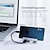 billige USB-hubs og kontakter-orico aluminium 4 porte usb3.0 clip hub med strømforsyning højhastigheds 5gbps datatransmission til mac os pc