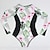 cheap Diving Suits &amp; Rash Guards-Women&#039;s Swimwear Rash Guard Diving Swimsuit Print Floral Leaf Light Green Padded High Neck Bathing Suits New Sexy / Padded Bras