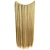 voordelige Synthetische extensies-24 inch 50 gram 100 gram synthetische haarverlenging geleidelijke kleur bruin grijs blonde string halo haarstukjes extensions