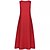 cheap Casual Dresses-Women‘s Swing Dress Strap Dress Color Block Pocket Multi Color Elegant &amp; Luxurious Round Neck Sleeveless Regular Summer White Dark Coffee Dark Gray Red