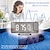 cheap Testers &amp; Detectors-2022 new radio projection alarm clock creative large screen LED display temperature and humidity electronic clock