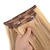 abordables Extensiones de cabello con clip-Recortar en Extensiones de cabello Cabello humano remy 7 PC Paquete Liso Sedoso Color natural Extensiones de cabello