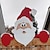 cheap Christmas Decorations-santa claus reindeer holiday decoration outdoor courtyard fence fence decoration ornaments pendant cross-border foreign trade supply