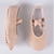 ieftine Pantofi de Balet-Fete Pantofi de Balet Pantofi de Dans Performanță Yoga Cizme din piele Pantofi de confort Balerini Adidași Talpă Despărțită Toc Drept Vârf rotund Bandă elastică Care alunecă Pentru copii Migdal