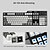 halpa Näppäimistöt-AJAZZ AK35I USB Wired Mechanical Keyboard Mechanical White Backlit 104 pcs Keys