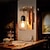 billige Væglamper-30 cm kreative vintage væglamper led ambient light væglampetter soveværelse butikker/caféer hamp reb væglampe 110-120/220-240v 40 w