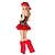billige Voksenkostymer-Alv Juletrær Mrs.Claus Drakter Julkjole Ferie kjole Juletre Dame Jul Kostymefest Cosplay kostyme Voksen Jul Halloween Karneval Maskerade Jul Feriereise Fest Kjole Sokker Hatt