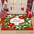 cheap Absorbent Bathroom Rug-Christmas Bath Mat Doormat Santa Claus Carpet Merry Christmas Decorations For Home 2023 Xmas Navidad Natal Gifts Happy New Year 2024 for Bathroom,Kitchen,Livingroom