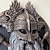 olcso fali szobrok-viking berserker dupla fejsze fali dekoráció plakett házdísz kerti dekoráció gyanta lakberendezési mesterségek