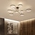 cheap Dimmable Ceiling Lights-142 cm Dimmable Ceiling Lights LED Metal Modern Style Painted Finishes Modern 220-240V