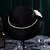 economico Cappello per feste-Elegante Classico Satin opaco berretto con Perle / Con applique 1 pc Matrimonio / Festa / Serata Copricapo
