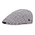 cheap Men&#039;s Hats-Men&#039;s Flat Cap Blue Light Grey Cotton Simple 1920s Fashion Party / Evening Stripes and Plaid Casual