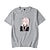 baratos Camisetas de anime-Darling in the Franxx Zero Dois Anime Desenho Mangá Imprimir Harajuku Arte Gráfica Kawaii Para Homens Mulheres Adulto Regresso à Escola Hot Stamping