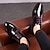 halpa Miesten Oxford-kengät-Miesten Oxford-kengät Klassinen Päivittäin Juhlat PU Musta Ruskea Syksy Kevät