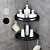 abordables Estantes para baño-Carrito de ducha, estante de baño, espacio de aluminio cepillado, negro y plateado, montaje en pared, estante de almacenamiento de esquina de ducha triangular, accesorios de baño de una sola capa