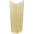 Χαμηλού Κόστους Συνθετικές Επεκτάσεις-24 ιντσών 50 γραμμάρια 100 γραμμάρια συνθετική επέκταση μαλλιών σταδιακό χρώμα καφέ γκρι ξανθό κορδόνι φωτοστέφανο επεκτάσεις μαλλιών