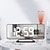 cheap Radios and Clocks-Projection clock large screen LED digital alarm clock rechargeable home bedside electronic clock