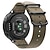 baratos Relógios Garmin-Pulseiras de Relógio para Garmin Forerunner 220/230/235/620/630/735XT Approach S20 / S6 / S5 Náilon Substituição Alça com ferramenta de remoção Ajustável Respirável Pulseira Esportiva Pulseira