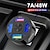 cheap Car Charger-Car Charger Adapter 4 Ports USB Fast Car Charger 48W QC3.0 Quick Car Phone Charger with LED Light Display Compatible with iPhone 12 Pro Max/11 Pro/XS/XR Galaxy S20 Ultra and More