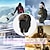 billige Kvindehatte-Herre Dame Skihue Jægerhat med ansigtsmaske Hold Varm Vandtæt Vindtæt Polyester Russisk hat Vinter Snowboard til Ski Snowboarding Vintersport