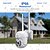 cheap Indoor IP Network Cameras-ESCAM WNK710 motion detection WIFI connection 3MP two-way voice smart dual-light source night vision H.265 camera