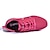 voordelige Danssneakers-Dames Danssneaker Ballroom schoenen Oefen het trainen van dansschoenen Prestatie HipHop Gaas Lage hak Veters Zwart goud Wit Fuchsia