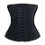 cheap Waist Trainer-Corset Women&#039;s Waist Trainer Shapewears Office Running Gym Yoga Plus Size Black khaki Spandex Sport Breathable Hook &amp; Eye Tummy Control Push Up Front Close Solid Color Fall Winter Spring / Walking