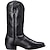 cheap Men&#039;s Boots-Men&#039;s Boots Cowboy Boots Vintage Classic Outdoor PU Black Brown Fall Winter