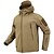 cheap Men&#039;s Active Outerwear-Men&#039;s Hoodie Jacket Military Tactical Jacket Hooded Outdoor Thermal Warm Waterproof Windproof Breathable Spring Fall Winter Jacket Nylon Fleece Hunting Fishing Camping Navy Tan Green
