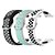 voordelige Horlogebandjes voor Samsung-3 stuks Slimme horlogeband voor Samsung Samsung Galaxy Watch 4 Classic Watch 3 Active 2 Gear S3 Frontier 46mm 45mm 44mm 42mm 41mm 40mm, 22mm 20mm Watch Band Siliconen Smartwatch Band Zacht Elastisch