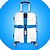 billiga Rese- och bagageaccessoarer-Bagagerem Kodlås Justerbara Tillbehör till resväska Hållbar 1 st Regnbåge Svart Purpur Resetillbehör