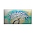 זול ציורי פרחים/צמחייה-ציור שמן בעבודת יד מצוירת בעבודת יד אמנות קיר מופשטת פריחה עץ קישוט בית תפאורה קנבס מגולגל ללא מסגרת לא מתוח